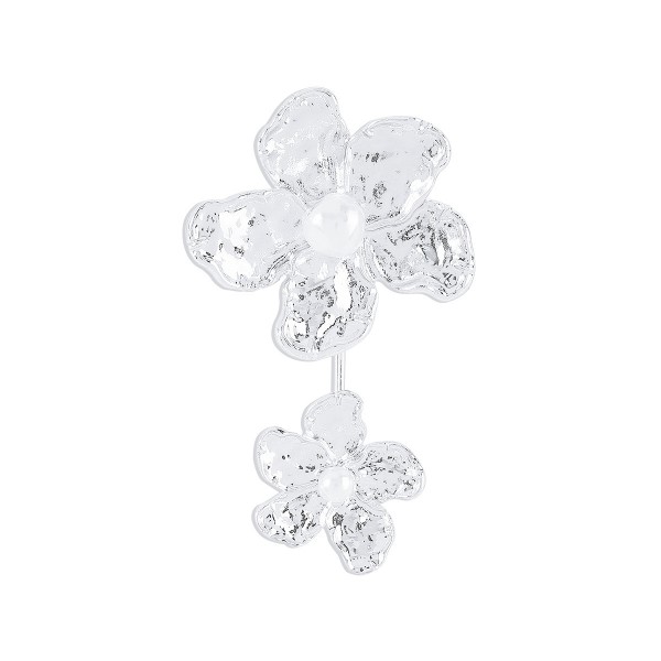 Набор кольца "Floral Elegance", золото/серебро Набор кольца "Floral Elegance", золото/серебро