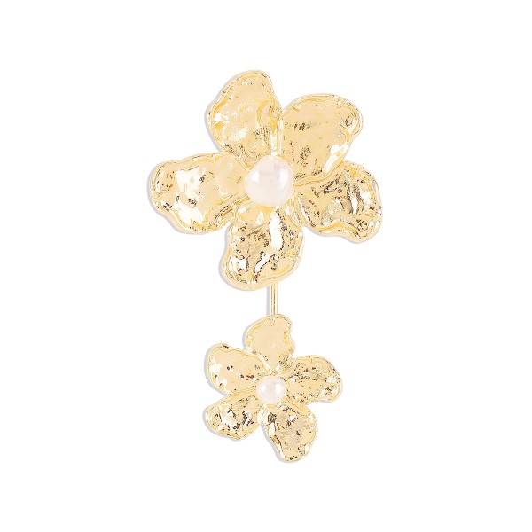 Набор кольца "Floral Elegance", золото/серебро Набор кольца "Floral Elegance", золото/серебро