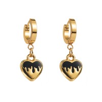 Сережки "Heart Drop", золото