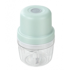 Подрібнювач кухонний, портативна міні м'ясорубка, зелена, 400 мл