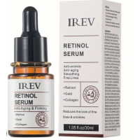 Сироватка для обличчя антивікова Irev Retinol Serum, з ретинолом та колагеном, 30 мл