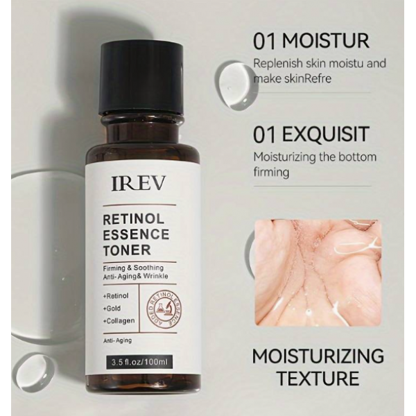 Тонер для обличчя антивіковий Irev Retinol Serum Toner, з ретинолом, 100 мл Тонер для обличчя антивіковий Irev Retinol Serum Toner, з ретинолом, 100 мл