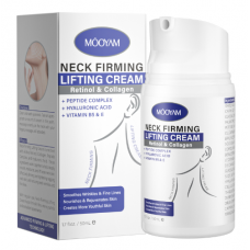 Крем для шиї Mooyam Neck Firming Lifting Cream, з ретинолом та колагеном, 50 мл