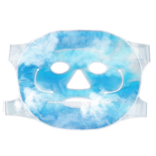 Гелева багаторазова маска для обличчя (охолоджуюча-зігріваюча), 75х19 см, 1 шт