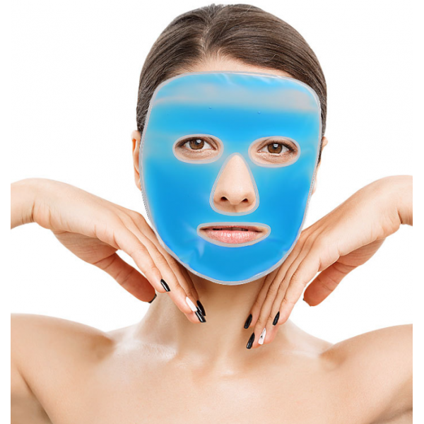 Гелева багаторазова маска для обличчя (охолоджуюча-зігріваюча), 62х20,5 см, 1 шт Гелева багаторазова маска для обличчя (охолоджуюча-зігріваюча), 62х20,5 см, 1 шт