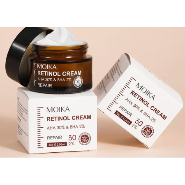 Крем для обличчя антивіковий Moika Retinol Cream, з ретинолом, 30 г Крем для обличчя антивіковий Moika Retinol Cream, з ретинолом, 30 г