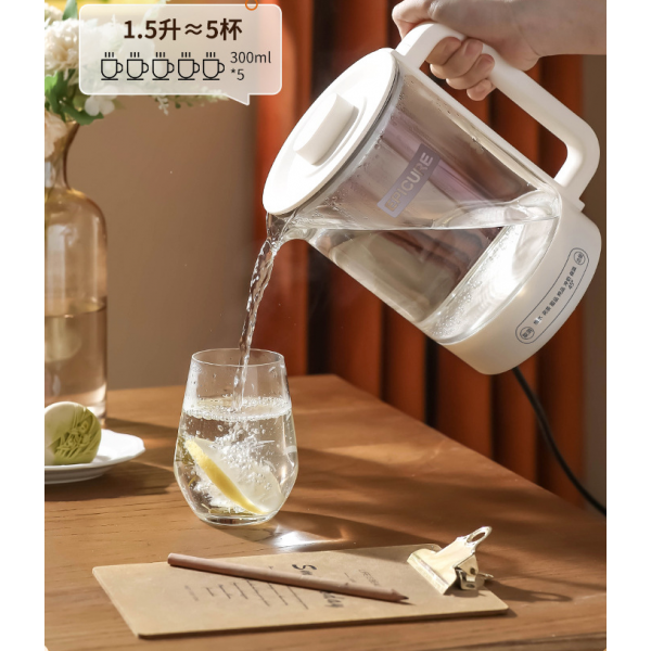 Чайник електричний Epicure, електрочайник чорний, 1,5 л Чайник електричний Epicure, електрочайник чорний, 1,5 л