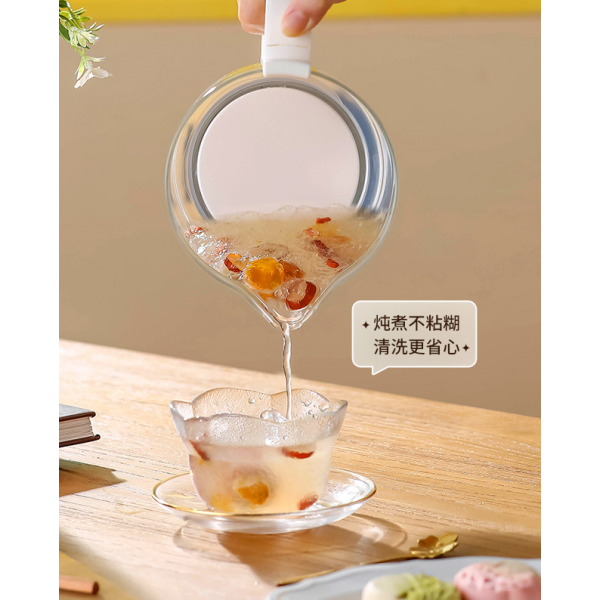 Чайник електричний Epicure, електрочайник білий, 1,5 л