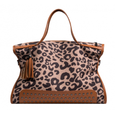 Сумка жіноча, велика жіноча сумка з леопардовим принтом, 2 кольори, 43х32х13, 9 см