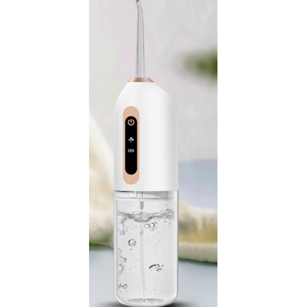 Іригатор для ротової порожнини, портативний з 2 насадками, 230 мл Іригатор для ротової порожнини, портативний з 2 насадками, 230 мл