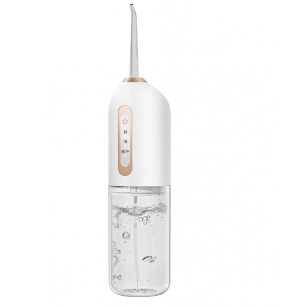 Іригатор для ротової порожнини, портативний з 2 насадками, 230 мл