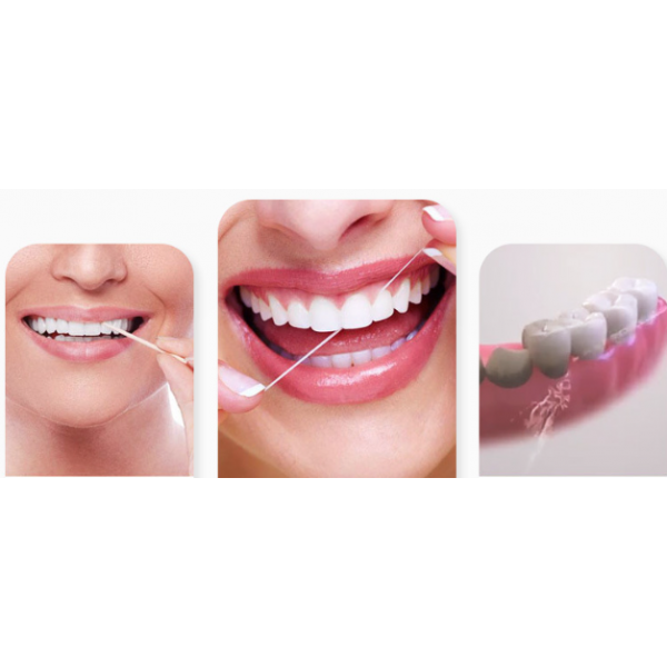 Іригатор для ротової порожнини, портативний з 2 насадками, 230 мл Іригатор для ротової порожнини, портативний з 2 насадками, 230 мл