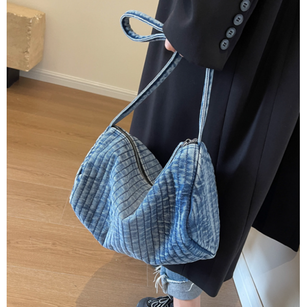 Сумка жіноча, джинсова сумка жіноча через плече, 3 кольори, 29х20х15 см