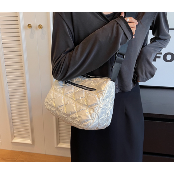 Сумка жіноча нейлонова, жіноча сумка через плече, 6 кольорів, 27х12х19 см