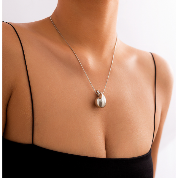 Ланцюжок на шию "Perfect Gloss", золото, срібло, 45 см