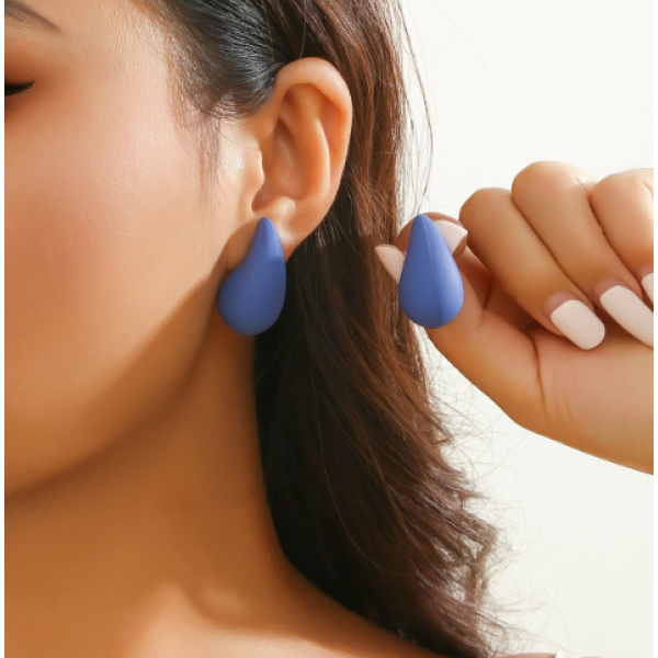 Сережки у формі краплі "Perfect Gloss", різні кольори Сережки у формі краплі "Perfect Gloss", різні кольори