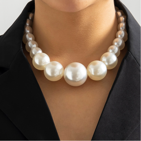 Набір: ланцюжок + браслет + сережки з перлами, 1 шт Набір: ланцюжок + браслет + сережки з перлами, 1 шт