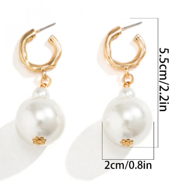 Набір: ланцюжок + браслет + сережки з перлами, 1 шт Набір: ланцюжок + браслет + сережки з перлами, 1 шт