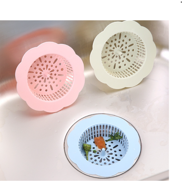 Фільтр пластиковий для раковини, пластикова пробка для раковини, 5 кольорів
