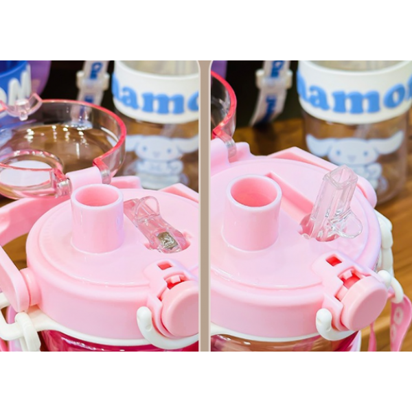 Бутылка для воды, детская бутылка для воды, портативная бутылка с мультяшными героями, разные цвета, 745 мл 