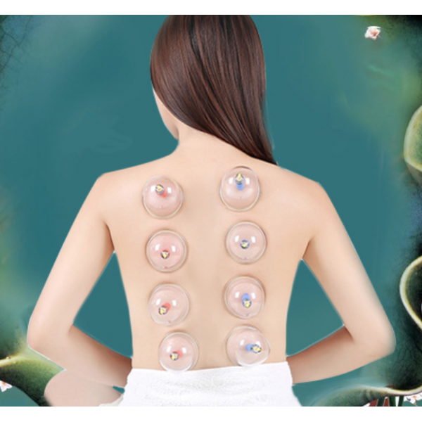 Банки вакуумні, банки масажні антицелюлітні з насосом, набір 24 шт