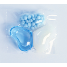 Гелева капсула для прання "Triple Heart", 3 в 1, з квітковим ароматом, 1 шт