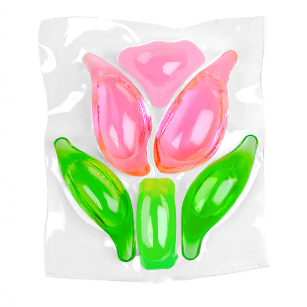 Гелева капсула для прання "Big Flower", 6 в 1, з квітковим ароматом, 1 шт