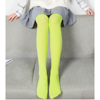 Колготи жіночі яскраві, кольорові жіночі колготки, салатові, 100 Den, S - L