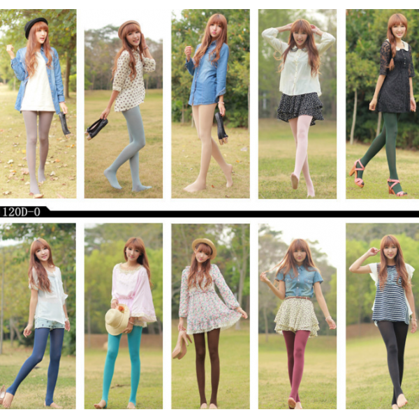 Колготи жіночі яскраві, кольорові жіночі колготки, фіолетові, 100 Den, S - L