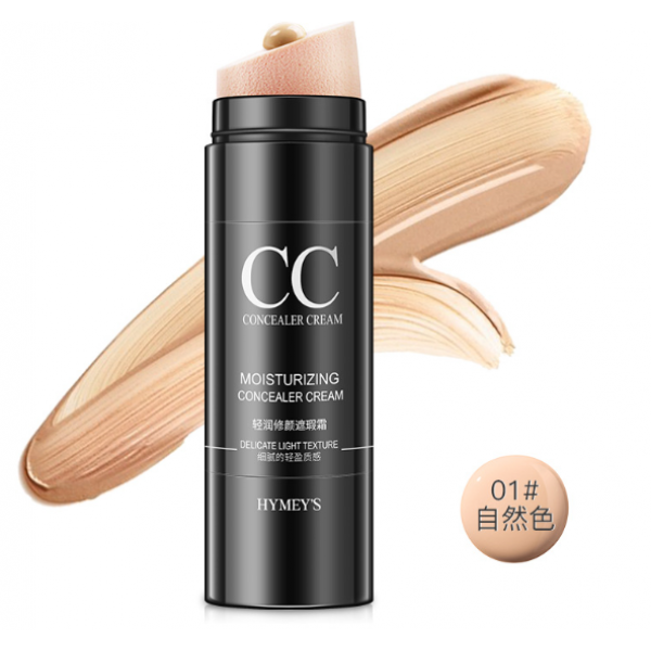 Тональний СС крем Hymeys Moisturizing Concealer Cream, тон 01 натуральний, 30 г