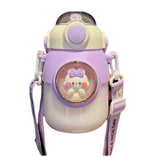 Пляшка для води, дитяча пляшка для води, різні кольори, 820 мл