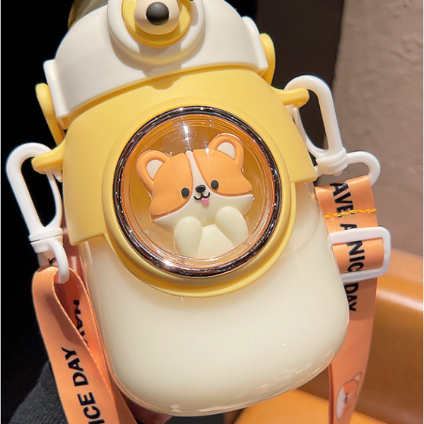 Пляшка для води, дитяча пляшка для води, різні кольори, 820 мл