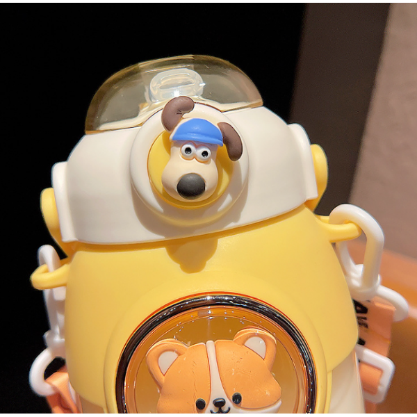 Пляшка для води, дитяча пляшка для води, різні кольори, 820 мл