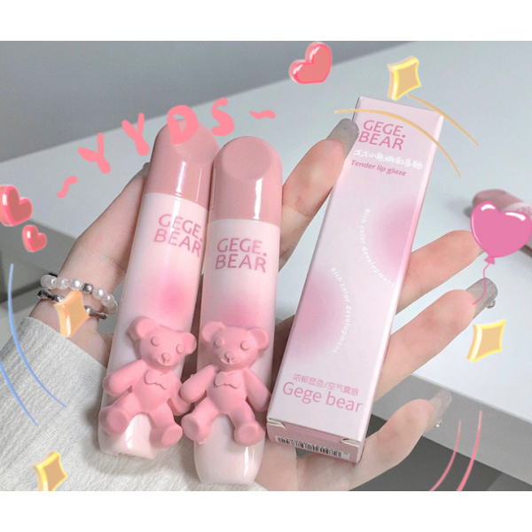 Помада матовая для губ Gege bear Tender Lip Glaze, 4 цвета, 2,5 г Помада матовая для губ Gege bear Tender Lip Glaze, 4 цвета, 2,5 г