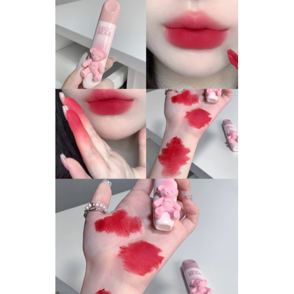 Помада матовая для губ Gege bear Tender Lip Glaze, 4 цвета, 2,5 г Помада матовая для губ Gege bear Tender Lip Glaze, 4 цвета, 2,5 г