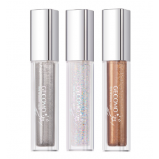Тіні для повік перламутрові Genomo Brilliant Liquid Eyeshadow, 3 кольори, 6,5 мл