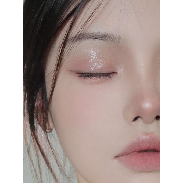 Тіні для очей двосторонні Gege Bear Flash Eyeshadow, матові тіні з блискітками