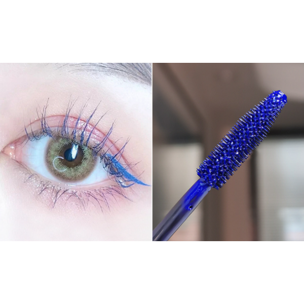 Тушь для ресниц Hanru Bling Mascara, цветная тушь, водостойкая, синяя, 8 г