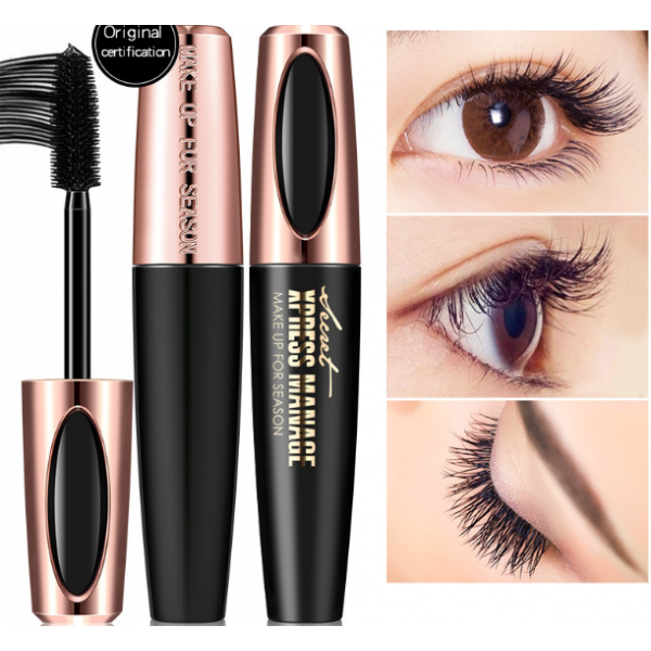 Туш для вій подовжувальна об'ємна Heavy Full Figure, водостійка, чорна, 10 г