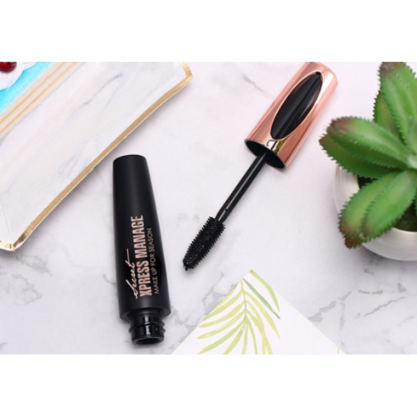 Туш для вій подовжувальна об'ємна Heavy Full Figure, водостійка, чорна, 10 г