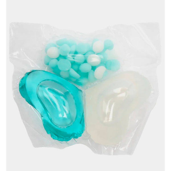 Гелева капсула для прання "Triple Heart", 3 в 1, з ароматом фрезії, 1 шт