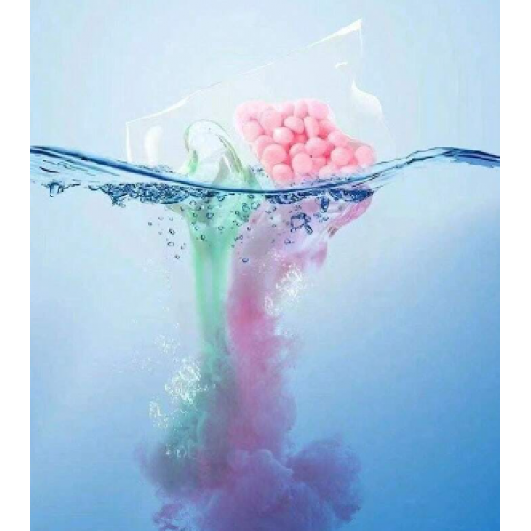 Гелева капсула для прання "Triple Heart", 3 в 1, з ароматом фрезії, 1 шт