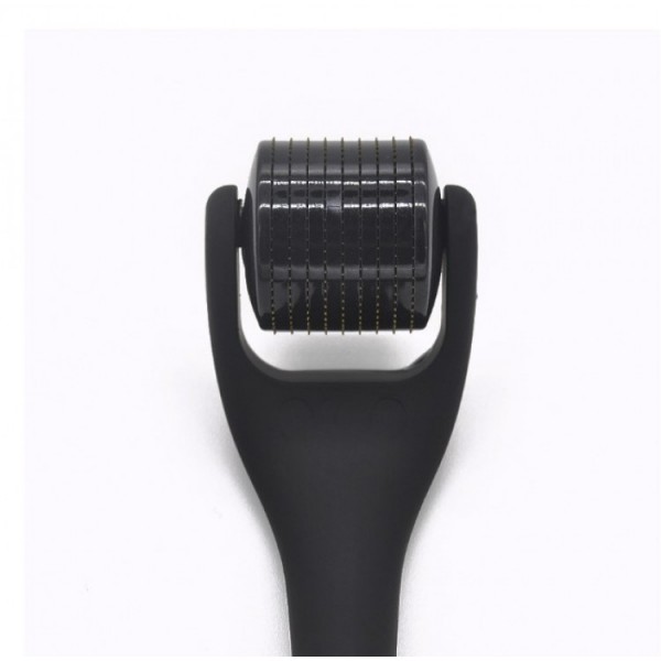 Мезоролер матовий чорний, титанові голки, 540 шт, матовий футляр, 0,75 мм