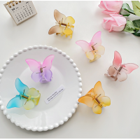 Затискач для волосся "Gradient", 6 кольорів, 5.5х6.6 см