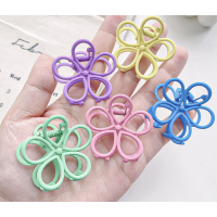 Затискач для волосся "Different Flower", 4 кольори, 3,6х4 см