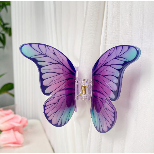 Затискач для волосся "Super Butterfly", 5 видів