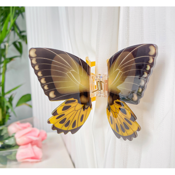 Затискач для волосся "Super Butterfly", 5 видів