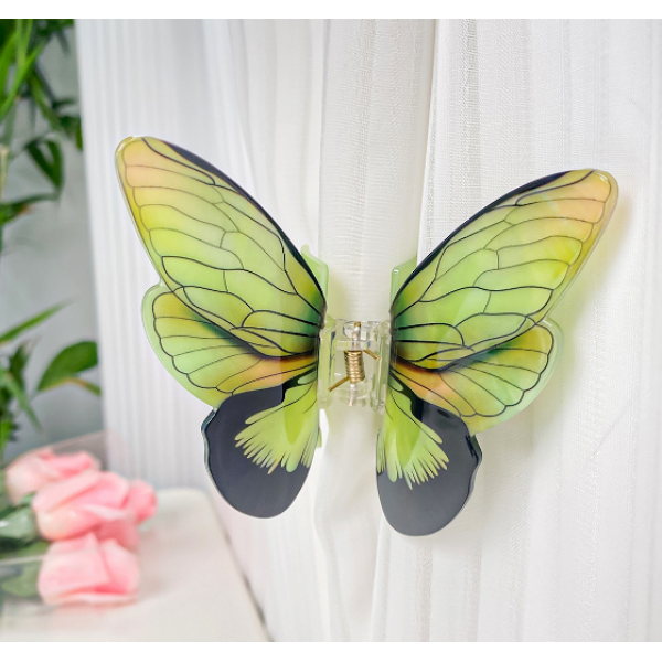 Затискач для волосся "Super Butterfly", 5 видів