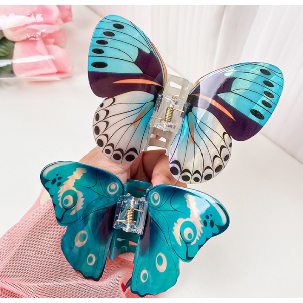 Затискач для волосся "Super Butterfly", 5 видів