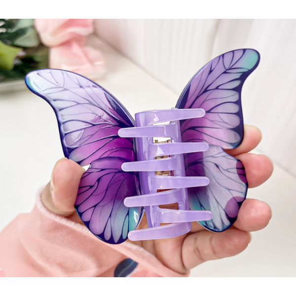 Затискач для волосся "Super Butterfly", 5 видів